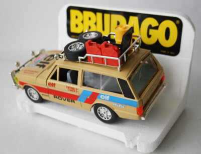 RARE VINTAGE 80'S BBURAGO RANGE ROVER SAFARI 1:25 0112 ITALY
