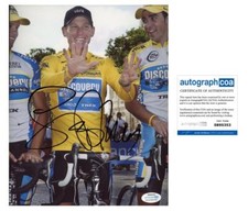 Lance Armstrong AUTOGRAPH Signed Tour de France Cycling 8x10 Photo C ACOA