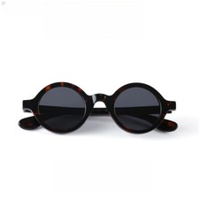 Vintage Style Sunglasses Round Men Women Acetate Sun Glasses Full Rim Retro
