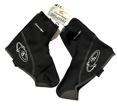 Lizard Skins Dry-Fiant Shoe Covers Size Large Black