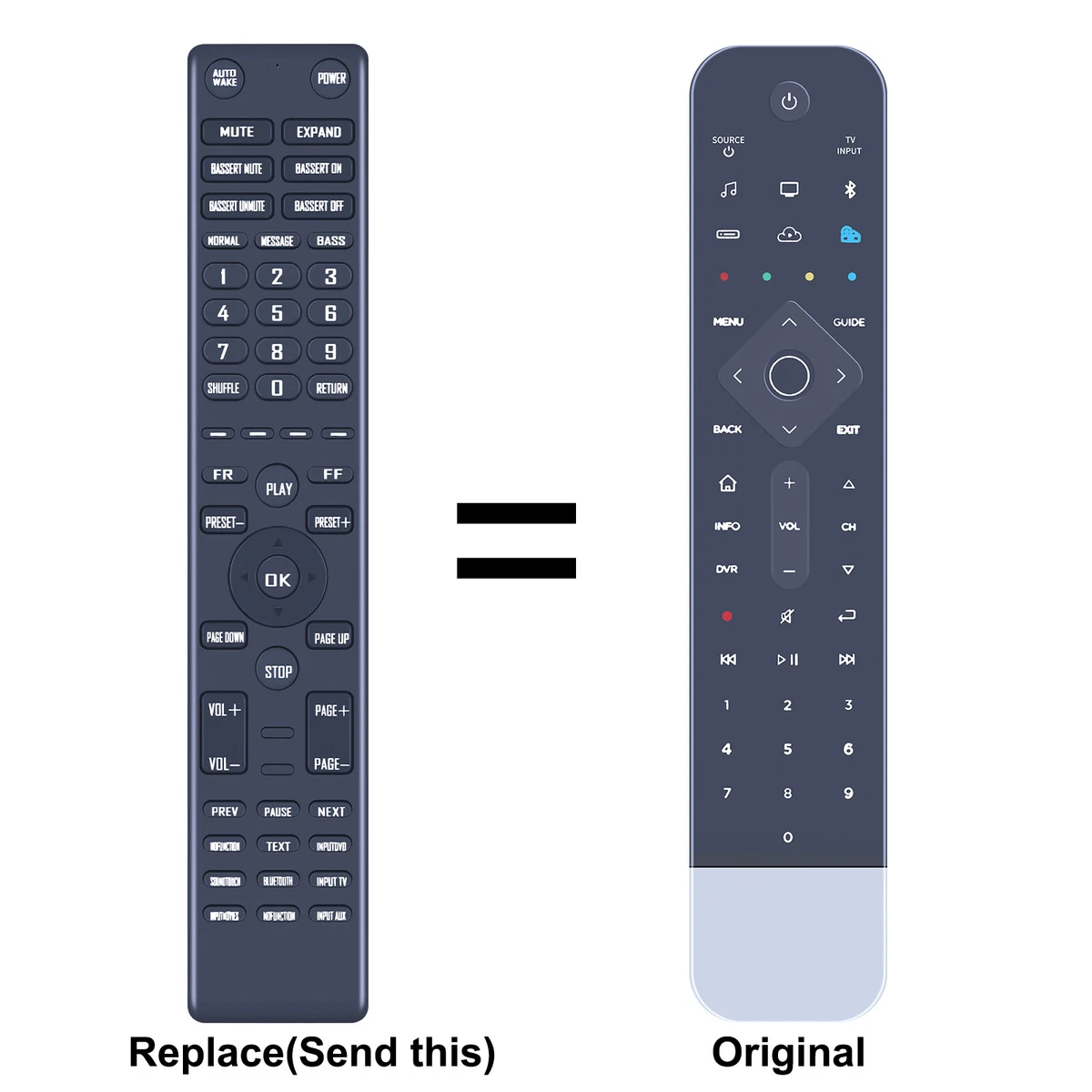 Generic Replacement Remote Control Fits Bose Smart Soundbar 700