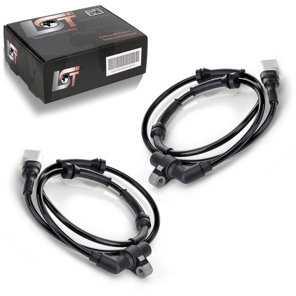 2X ABS Sensor Wheel Speed Sensor Front For Ford Puma EC 1997-2002