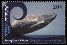 AITUTAKI 581 - Humpback Whale 