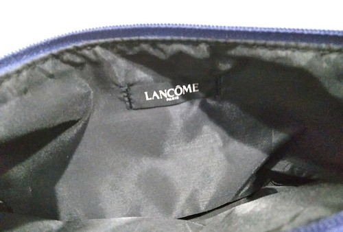 Lancome Silver & Purple Envelope Makeup Bag - Picture 2 of 5