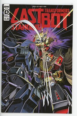 TRANSFORMERS LAST BOT STANDING #4 NM 2022 OCHOPANTE COVER D 1st PRINT IDW b-205