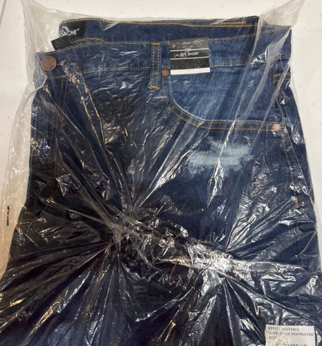 JORDACHE Vintage Denim Jean Shorts Cotton High Rise 90s Shorts Size 22 Waist 44 - Picture 5 of 5