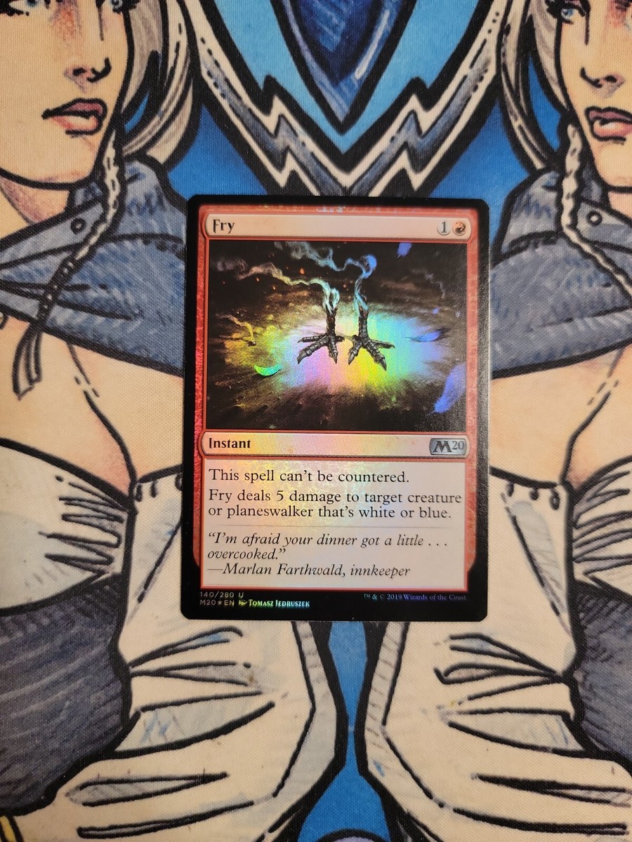 fry mtg card 1x Fry FOIL - NM/M Core Set 2020 M20 MTG Magic the Gathering