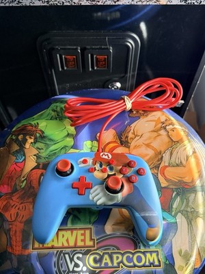 Power A Enhanced SWITCH Controller Super Mario Bros. Theme W/ Cord - Tested