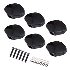 6pcs Zinc Alloy Guitar Tuning Peg Knobs Keys Tuners Machine Heads Knobs Wit GOMX
