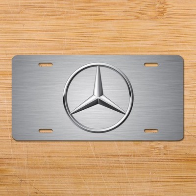 Mercedes Inspired Novelty Art LICENSE PLATE GLE CLA C350 E S C63 Car Tag