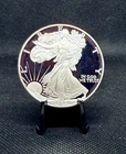 1988-S Proof American Silver Eagle No Box or COA! 1 Oz .999 Silver