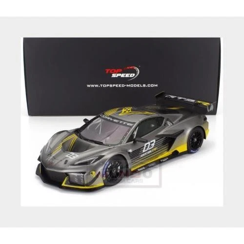 1:18 TRUESCALE Cadillac Corvette Z06 Gt3.R #03 презентация Daytona 2023 TS0541 - Изображение 2 из 2