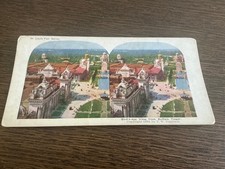 St. Louis 1904 World's Fair Bird's Eye View Ingersoll Original Photo Stereoview