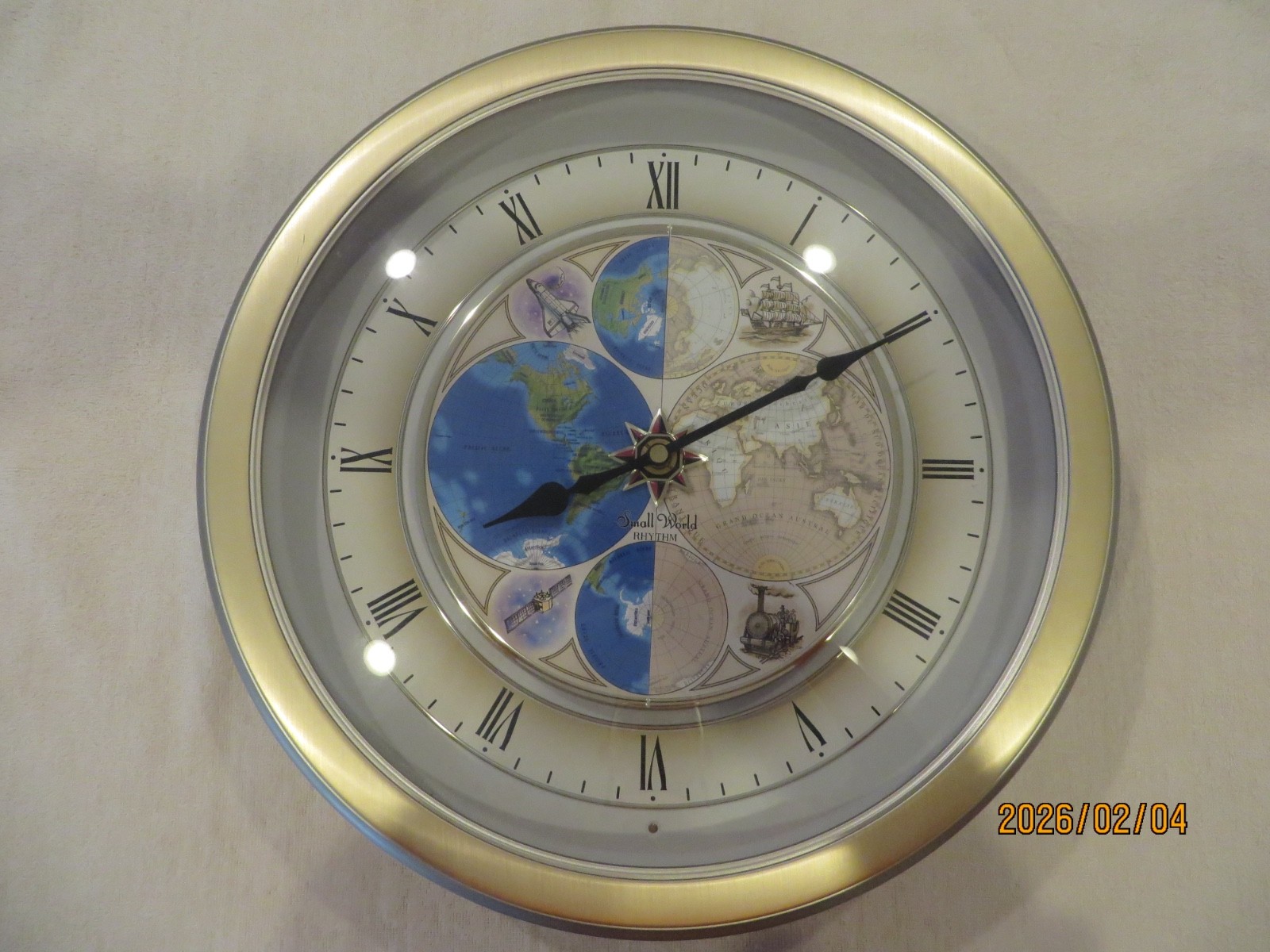 RHYTHM CLOCK - DWS Timecracker TIME TRIP - 4mh754