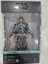 Image of Star Wars Black Series - Saw Gerrera Deluxe Action Figure