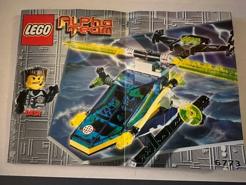 LEGO Alpha Team: lot of 2: 6672 and 6773 Alpha Team Helicopter almost Complete!!