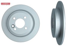 2x Bremsscheibe KAMOKA 103344 2 Bremsscheiben Hinterachse Hinten für Mini