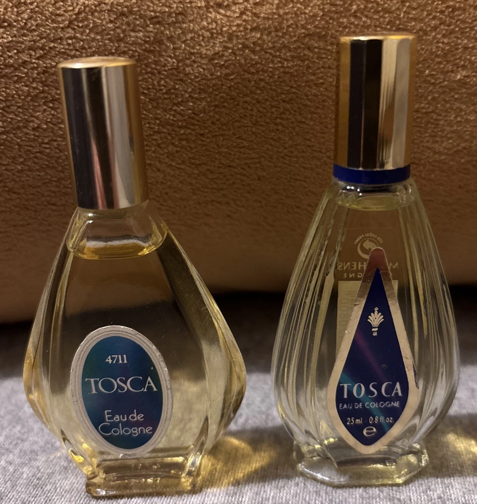 3x Vintage 4711 Tosca Eau de Cologne 25 ml – Muelhens Köln – Sammler