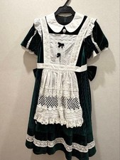 Preview of Epetice Lolita One Piece Gothic Dress Long Sleeve Black MidCalf Length Japan