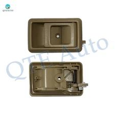 2 Front Left-Right Inside Interior Beige Door Handle For 1989-1995 Toyota Pickup