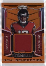 2018 Certified New Generation Jerseys Mirror Orange /399 Calvin Ridley #10 16wc