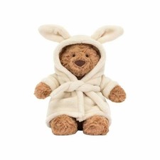 Jelly Cat Bathrobe Bartholomew Bear NWT Brand New With Tags w/Dust Bag UK