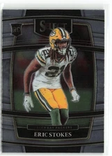 2021 Panini Select Eric Stokes RC Concourse Green Bay Packers #88 Rookie