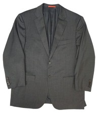 Isaia Napoli Men's Aquaspider Made in Italy Blazer Sport Coat Sz 54R/44R