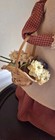 Byers Choice 2003 Spring Gardening Woman with Watering Can Pot Basket of Flowers — photo 4