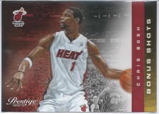 2012-13 Panini Prestige CHRIS BOSH Toronto Raptors Miami Heat BONUS SHOTS #/249
