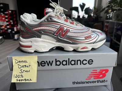 thisisneverthat x New Balance 1000 Silver Valiant Poppy M1000TI