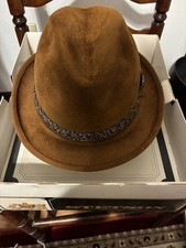vintage stetson fedora 6 7/8 hat Like New Never Worn