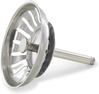 SiebköRbchen 79Mm Mit Hubstange 8X61Mm 18 Schlitze Passend Wie Blanco 119146 FüR