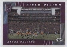 2016 Donruss Elite Field Vision Purple 14/25 Aaron Rodgers #FV-AR 0dd0