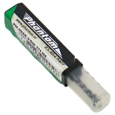 HSS-E Pm Machine Tap TICN SS Blind Holes M4, PHANTOM 23.454.0400 ((23.454) Fa...