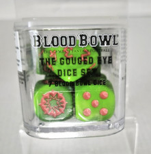 Blood Bowl The Gouged Eye Dice Set - OVP / MIB