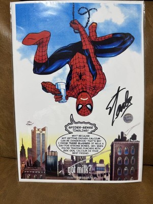 Signed Poster With Direct Letter Stan Lee