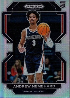 2022-23 Panini Prizm Draft Picks Prizms Silver #91 Andrew Nembhard - BSK