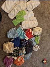 cloth diaper lot used