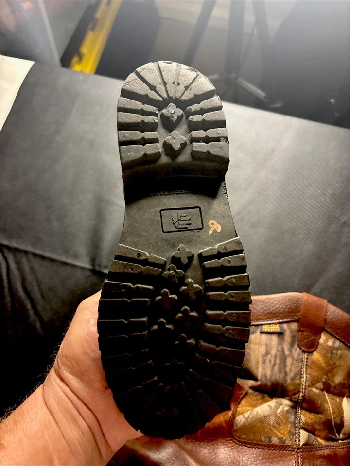 Lacrosse Youth Big Kid Size 4 Insulated Dry Core Waterproof Camo Boots - Image 4 of 4