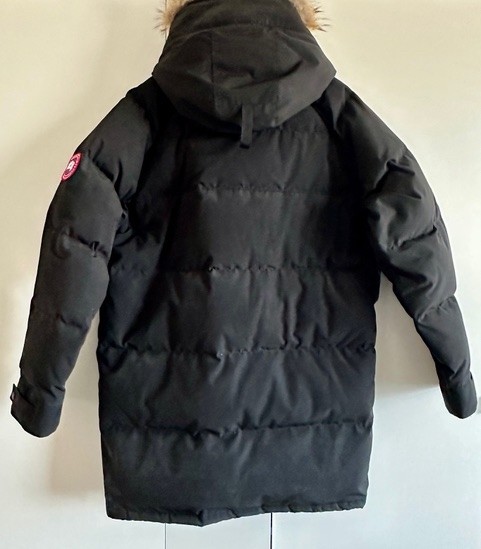 Authentic CANADA GOOSE Men's Emory Parka Black - Size 2XL image 3