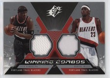 2005-06 SPx Winning Combos Materials Zach Randolph Darius Miles #WC-RM 0h5x