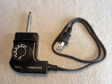 Walmart Farberware JH-001A elektrische Pfanne Steuerung Sonde schwarz getestet/funktioniert