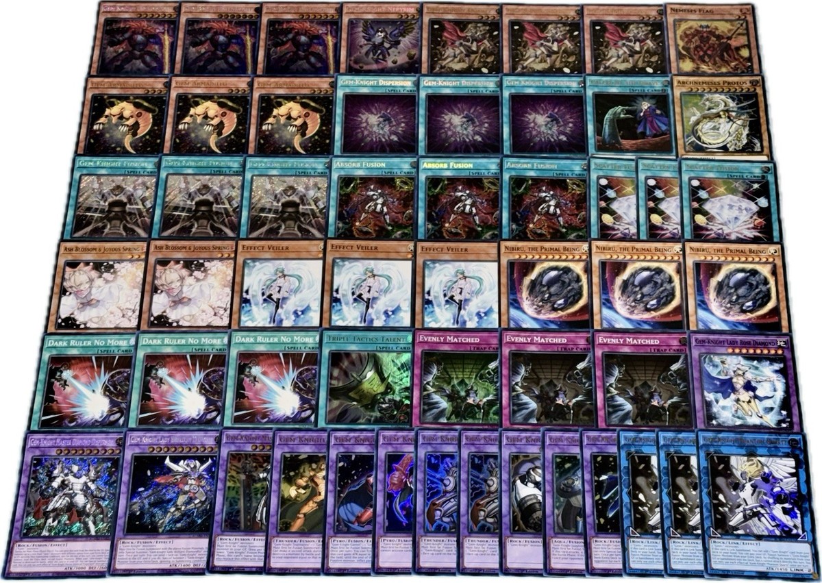 Yugioh Complete Gem-Knight Deck 40 Cards Plus 15 Card Extra Deck 2025 | eBay Yugioh Complete Gem-Knight Deck 40 Cards Plus 15 Card Extra Deck 2025 | eBay