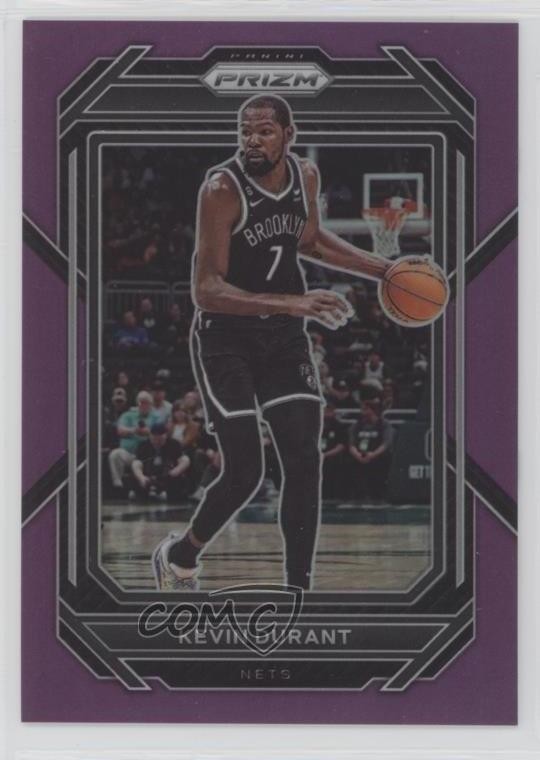 2022-23 Panini Prizm Purple Prizm 85/99 Kevin Durant #10 1e6a