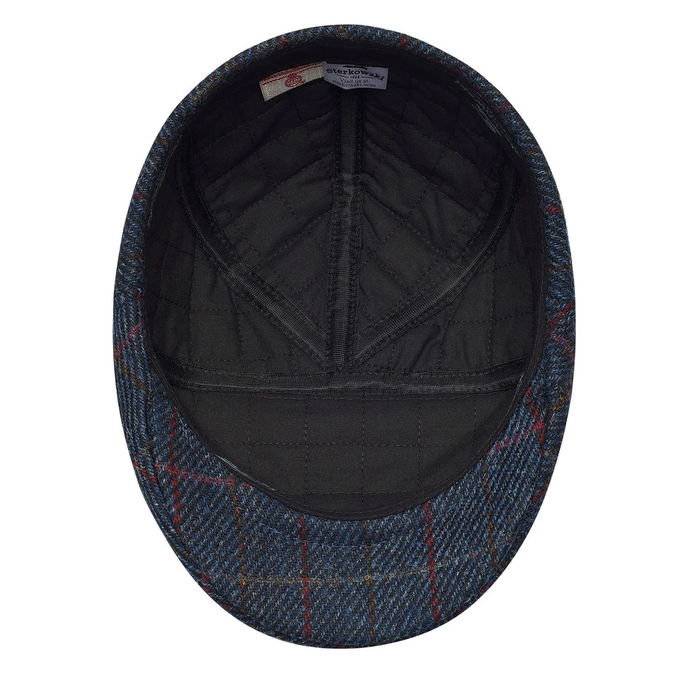 Gorra Sterkowski Ivy Five Scally | Gorra plana Harris Tweed para hombre y mujer | Wa... Foto 3 de 4