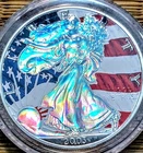 1 Oz American Silver Eagle Hologram.