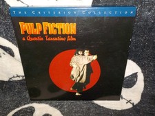 Pulp Fiction Criterion Widescreen CAV Laserdisc LD Box Set +Interview Free Ship