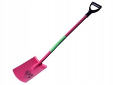 Straight Spade Shovel Garden Tool Metal Handle 110cm