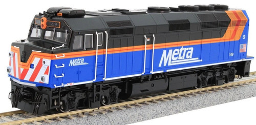 KATO 376575DCC HO F40PH Chicago Metra pintura nueva 149 con luces de zanja 37-6575-DCC | Zustand: New